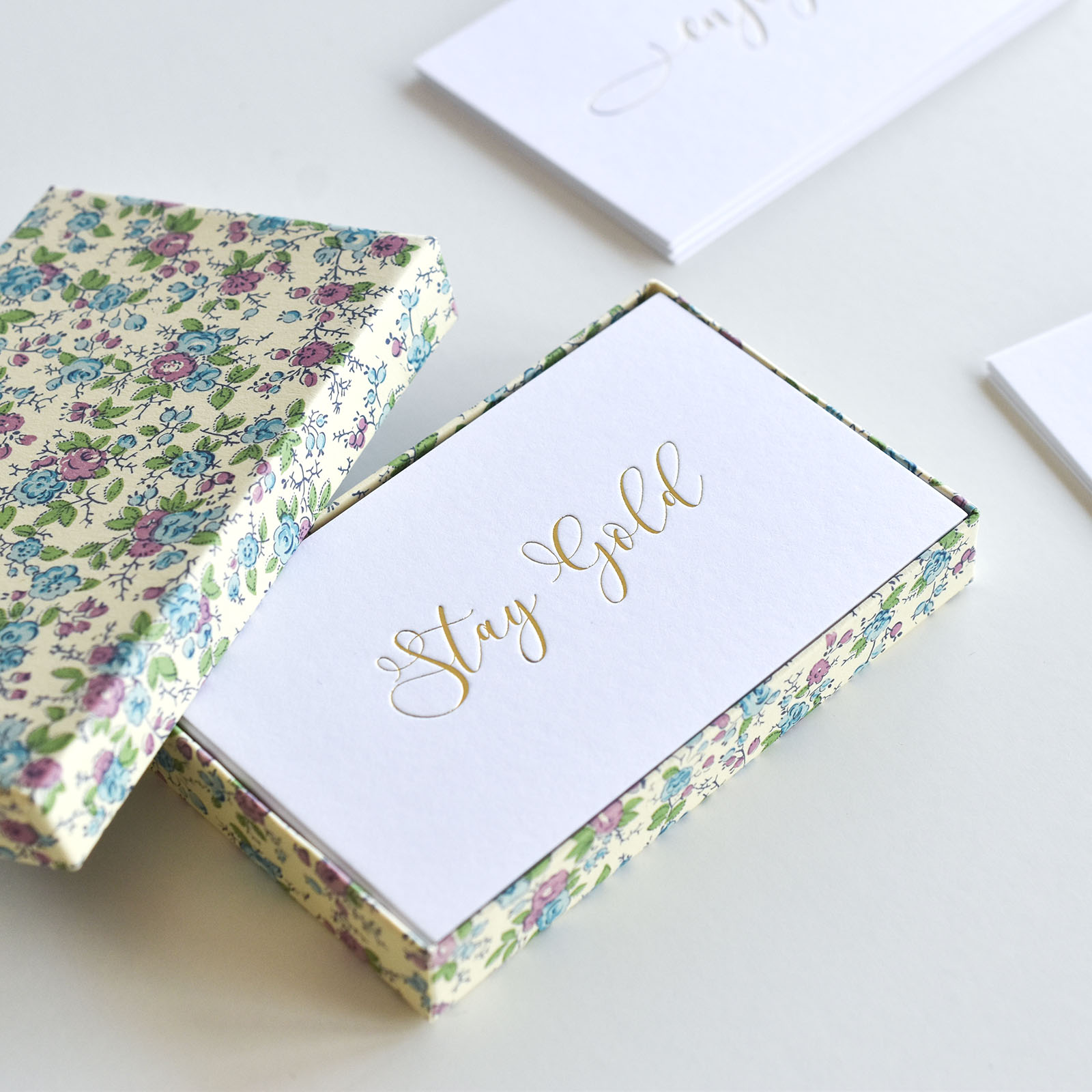 5 Kinds Sparkling Message Cards